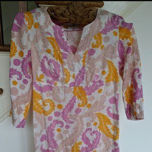 Boden Linen tunic dress size 4 US